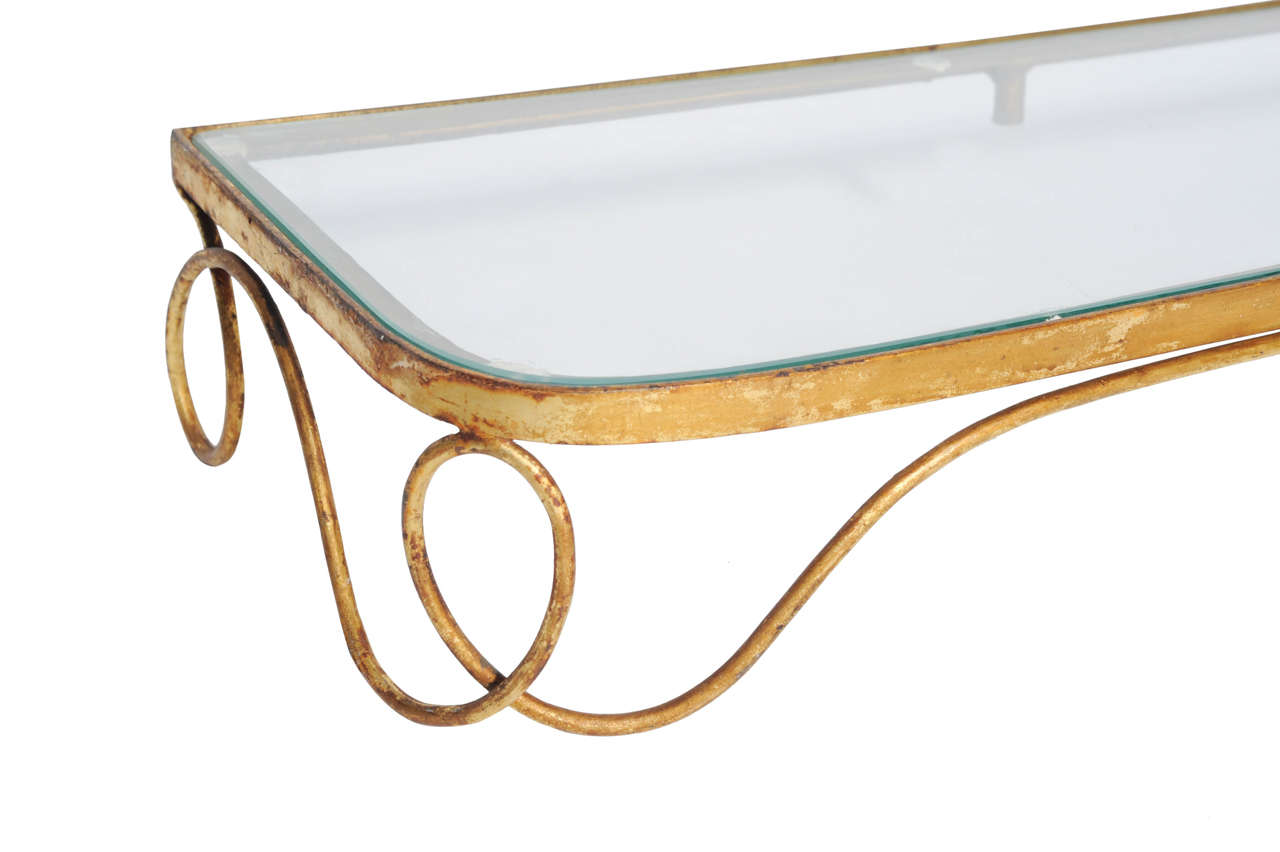 Console Table in the Style of Jean Royer In Excellent Condition For Sale In Milan, IT